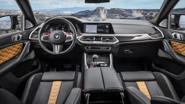 BMW X6 M Competition interior
