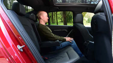 BMW 5 Series rear passenger space