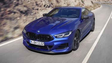 2022 BMW 8 Series driving