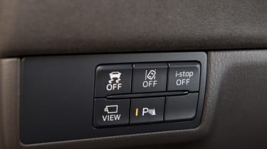 Mazda6 Tourer driver assistance buttons