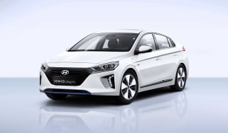The Hyundai Ioniq plug-in hybrid will emit just 34g/km of CO2 and goes head to head with the Toyota Prius