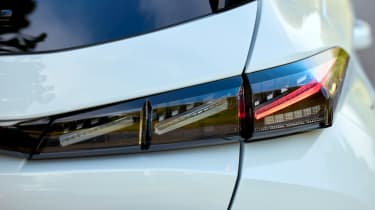 Peugeot E-308 hatchback rear lights