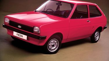 The Ford Fiesta first hit the market in Europe in 1976