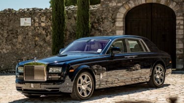 There&#039;s no struggling to recognise the Rolls Royce Phantom...