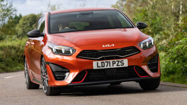 2021 Kia ProCeed driving - front