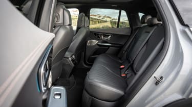Mercedes EQE SUV back seats