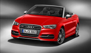 Audi S3 cabriolet 2014 front quarter static