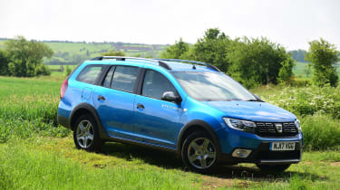 Dacia offers the Logan MCV Stepway with a 0.9-litre turbo-petrol and a 1.5-litre diesel engine, both producing 89bhp