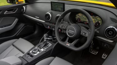 Used Audi A3 cabriolet interior