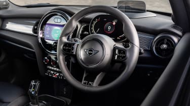 2021 MINI hatchback interior