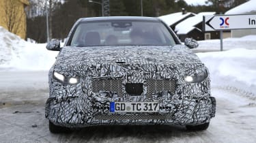Mercedes-AMG C43 in development - front view