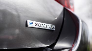 Mazda3 Saloon badge e-SkyActiv X