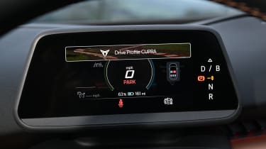 Cupra Tavascan driver&#039;s display