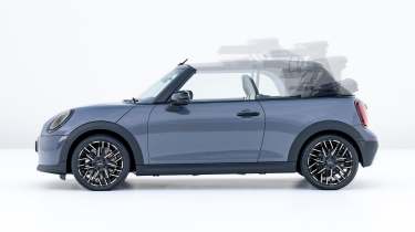 MINI Cooper Convertible roof mechanism