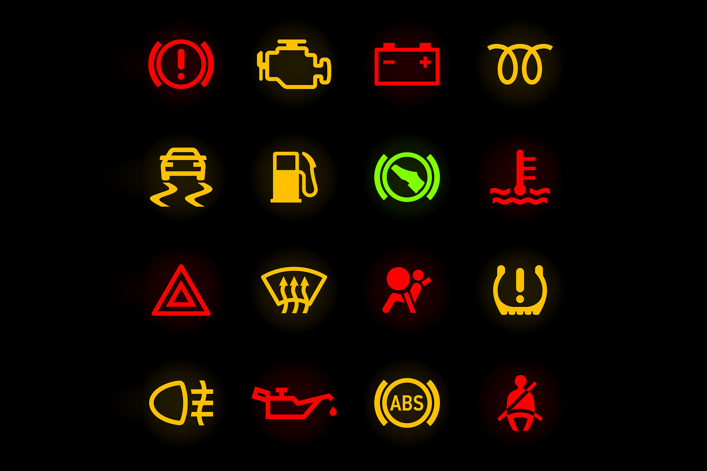 bmw dashboard symbols