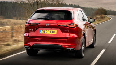 Mazda CX-60 rear quarter tracking