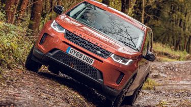 Land Rover Discovery Sport front off-road