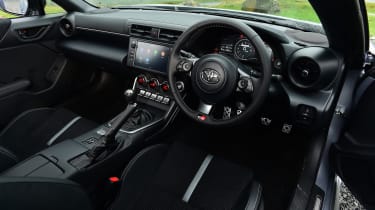 Toyota GR86 coupe interior
