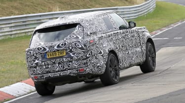 2022 Range Rover - rear view dynamic 