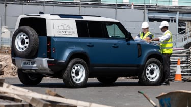 2020 Land Rover Defender 110 Hard Top - rear 3/4 view