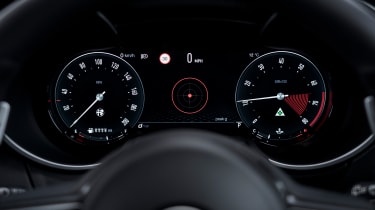 Alfa Romeo Stelvio Quadrifoglio digital display