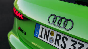 Audi RS 3 badges