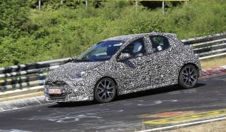 Toyota Yaris preproduction model