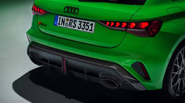 2024 Audi RS3 rear bumper static