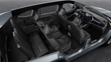 Toyota Highlander - all seven seats up