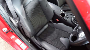 Nissan 370Z coupe front seat