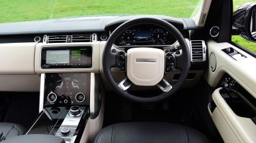2020 Range Rover Vogue P400 - Dashboard view