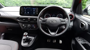 Hyundai i10 N Line interior