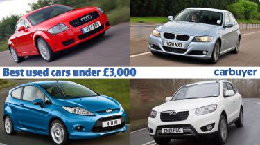 Best used cars for £3,000 header