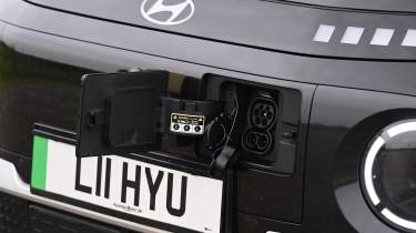 Hyundai Inster charging port