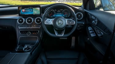 Mercedes C-Class saloon interior