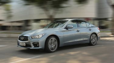 One of the Q50 Hybrid&#039;s biggest strengths is excellent interior refinement, boosted by noise cancelling technology