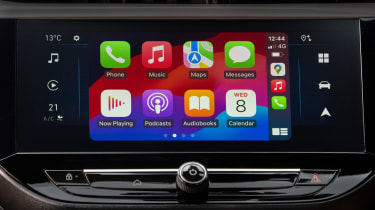 Vauxhall Corsa facelift Apple CarPlay