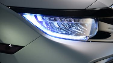 Smart new LED headlamps are available on the new Honda Civic