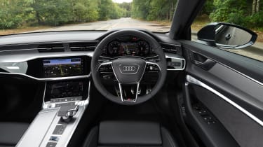 Audi A6 saloon interior