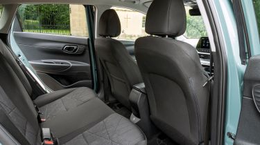Hyundai Bayon SUV rear seats