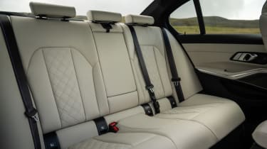 BMW 3 Series saloon rear seats