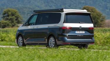 Volkswagen California rear quarter driving