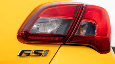 Vauxhall Corsa GSI rear badge