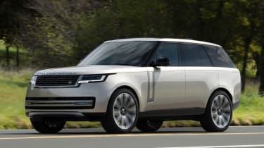 2022 Range Rover driving 