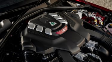 Alfa Romeo Giulia Quadrifoglio engine