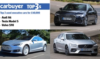 Top 3 used executive cars for £40,000 - hero 
