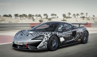 McLaren 620R - front 3/4 dynamic passing