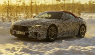 2021 Mercedes SL winter testing