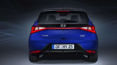 New Hyundai i20 leaked - rear end