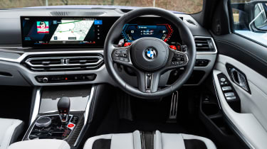 BMW M3 Competition Touring interior